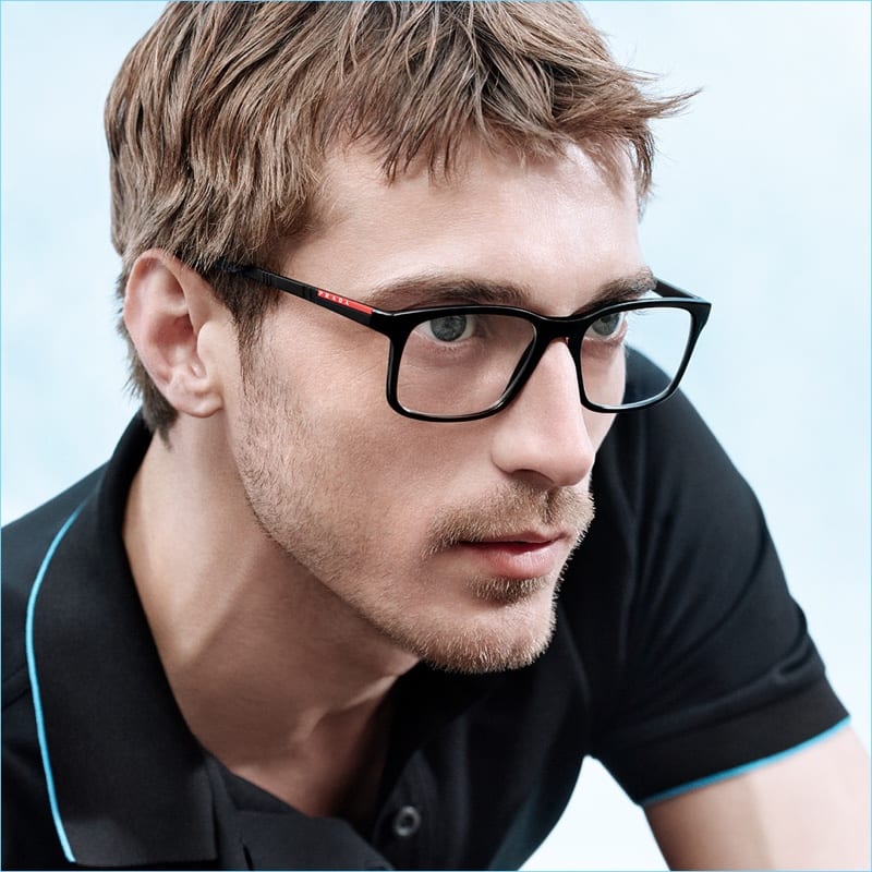 prada glasses men